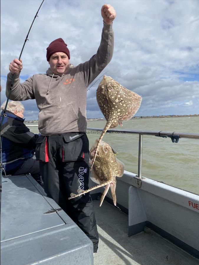 6 lb 2 oz Thornback Ray by Unknown