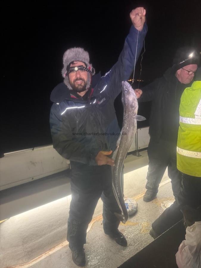 8 lb Conger Eel by Unknown