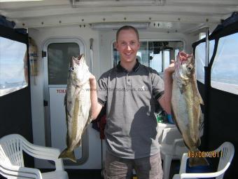 8 lb Pollock by Stephen with a few pollack