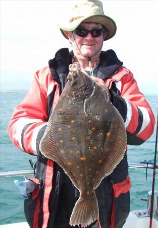 4 lb 10 oz Plaice by Andy Wheal