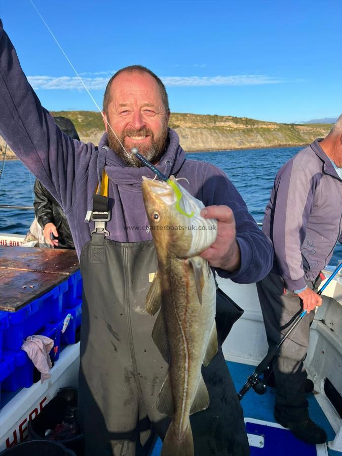 4 lb 4 oz Cod by Simon.