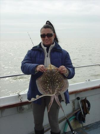 8 lb Thornback Ray by Paula Wiseman