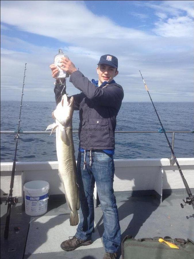 19 lb 8 oz Ling by Unknown