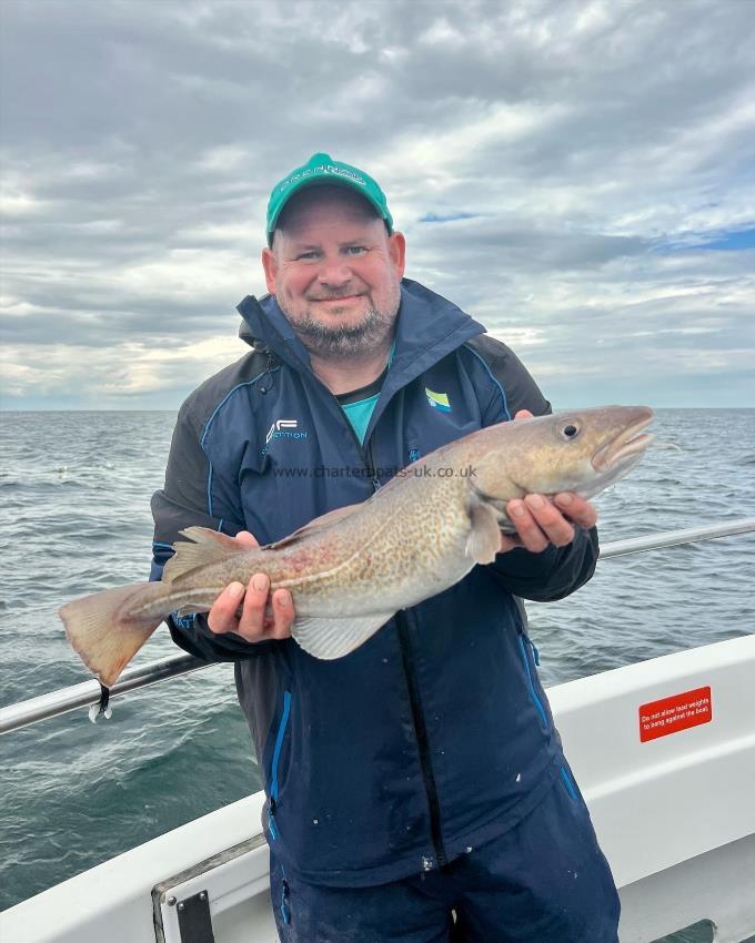 4 lb 4 oz Cod by Andy Roddis