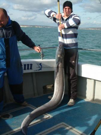 66 lb Conger Eel by Andrew Barker