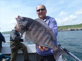 4 lb Black Sea Bream by John Barlow