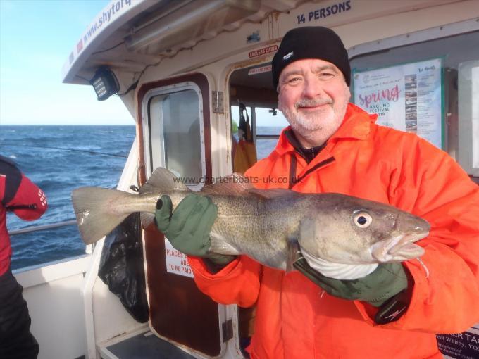 4 lb Cod by Dermot Faye from Bedale.