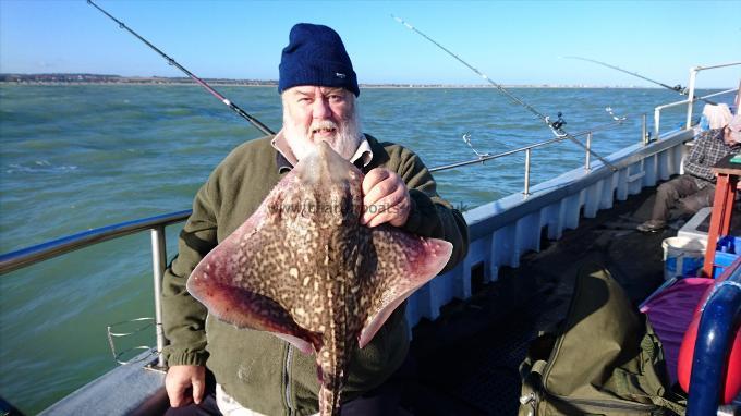 7 lb 3 oz Thornback Ray by John Flight