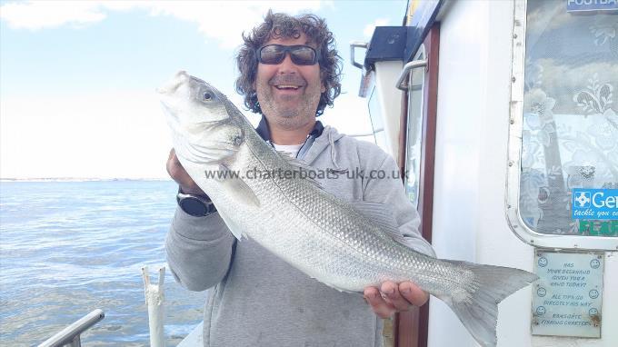 6 lb Bass by Stu from Herne bay