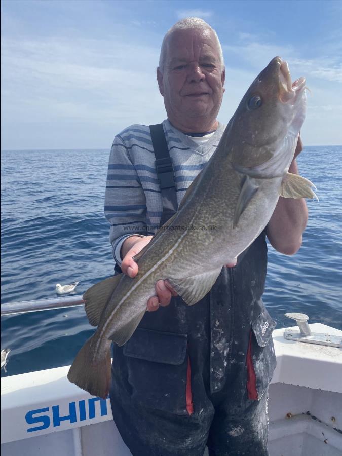 8 lb 2 oz Cod by Paul.