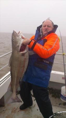 34 lb 6 oz Cod by dave evans