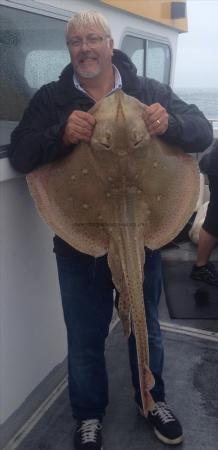 20 lb 4 oz Blonde Ray by Mark Turner