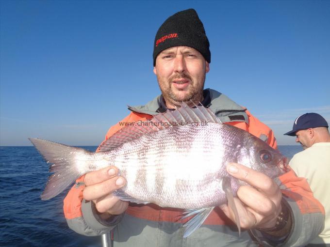 3 lb Black Sea Bream by Jeff