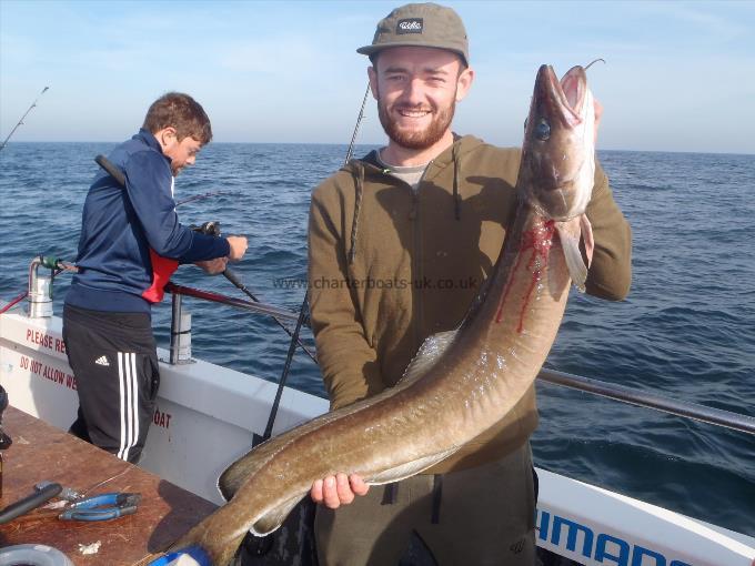 14 lb Ling (Common) by Joe Bakewell.