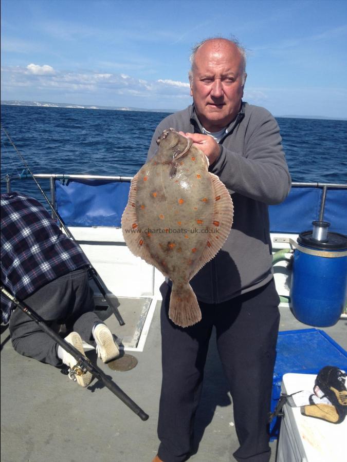 4 lb 8 oz Plaice by Martin