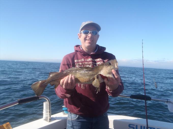 5 lb 9 oz Cod by Darren Bradley.