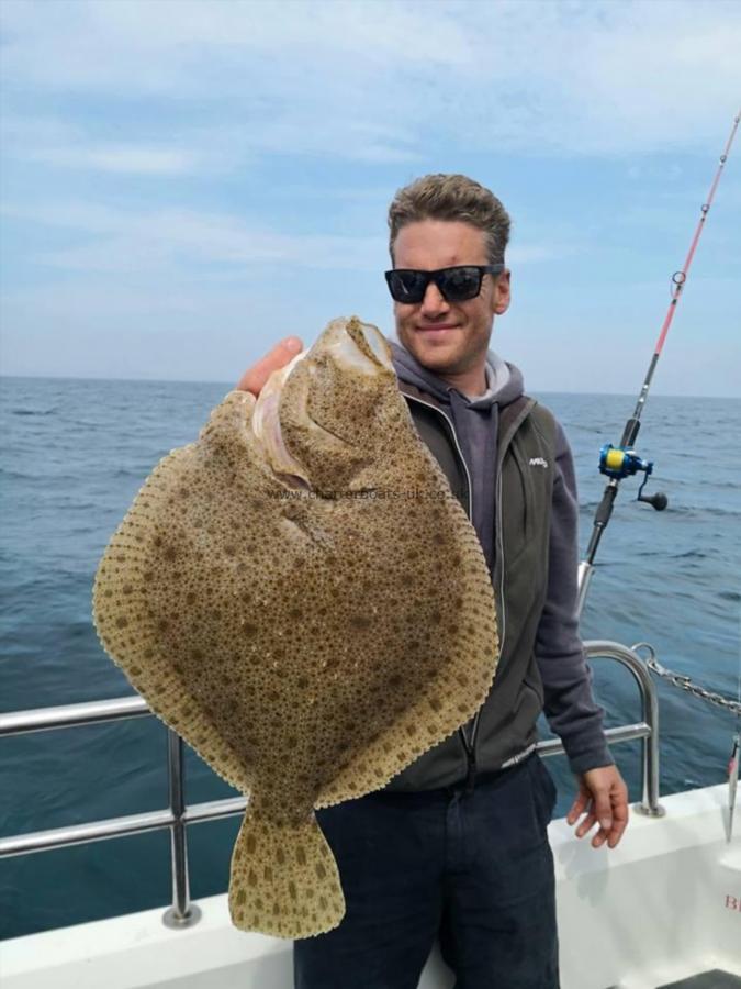 5 lb 8 oz Turbot by Unknown