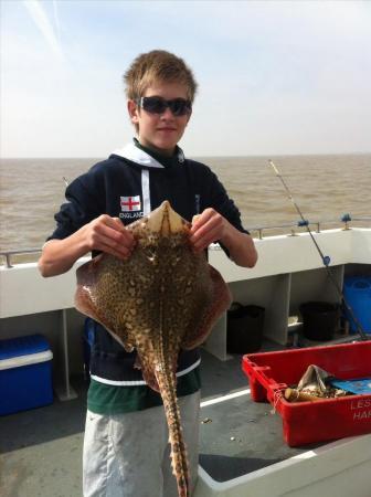 8 lb 8 oz Thornback Ray by Unknown