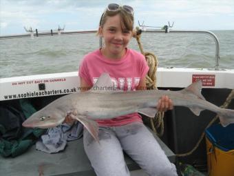 16 lb 4 oz Smooth-hound (Common) by Marnie Booker age 11