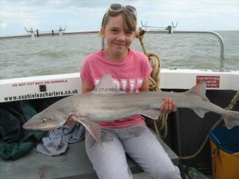 16 lb 4 oz Smooth-hound (Common) by Marnie Booker age 11