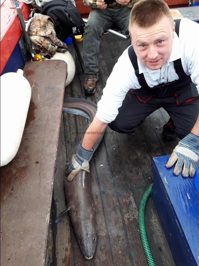 35 lb Conger Eel by Darren Green