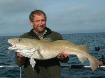 18 lb Cod by Stuart Cross