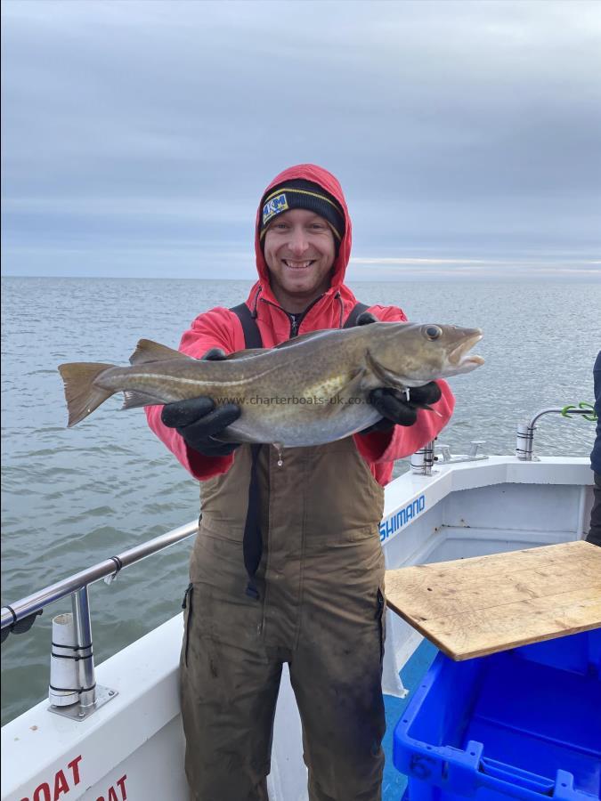 4 lb 6 oz Cod by Nick Ball.