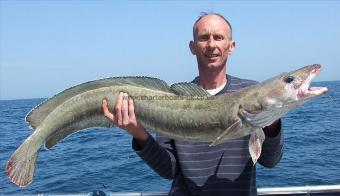 20 lb 8 oz Ling (Common) by Don Abbott