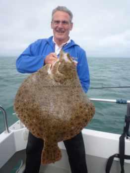 22 lb Turbot by Pete Hollingberry