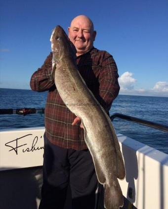 16 lb 8 oz Ling by Howard Cryer