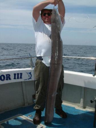 64 lb Conger Eel by Steve Ramson