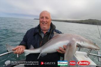 12 lb Starry Smooth-hound by Gary