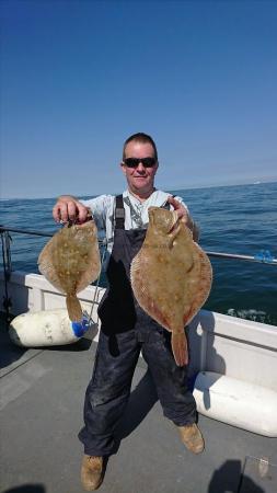 3 lb Plaice by Unknown