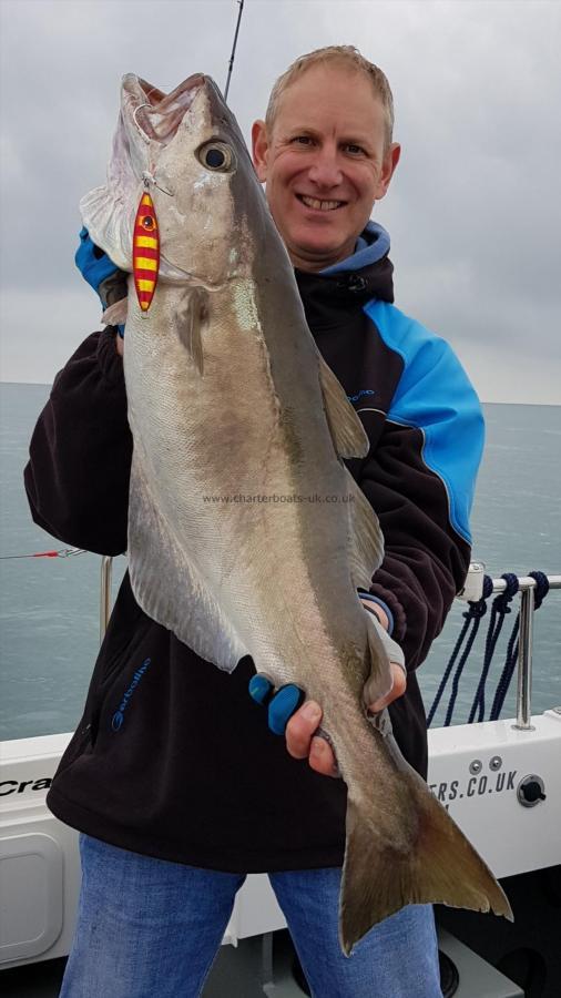 14 lb 8 oz Pollock by Matt (Skipper)