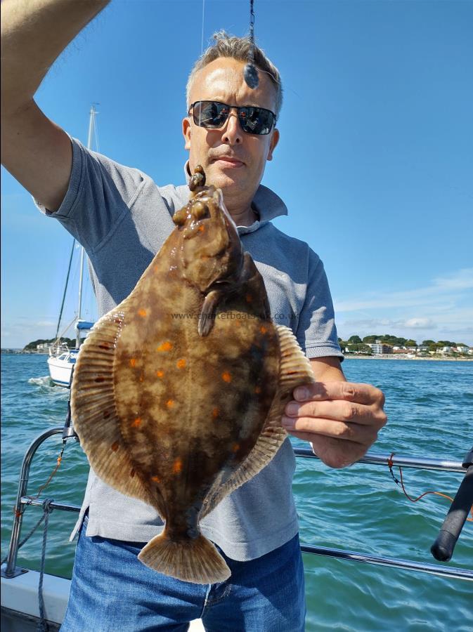 2 lb 6 oz Plaice by Matt