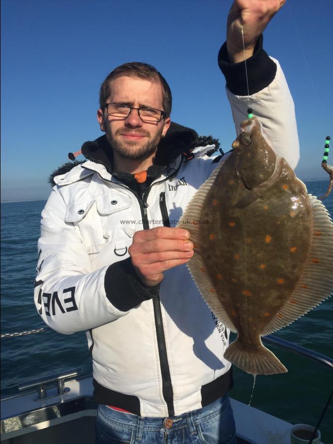 2 lb 8 oz Plaice by James