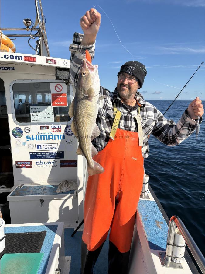 4 lb Cod by Skipper.