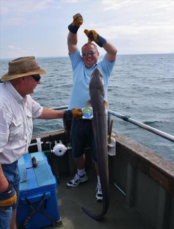 35 lb Conger Eel by Unknown