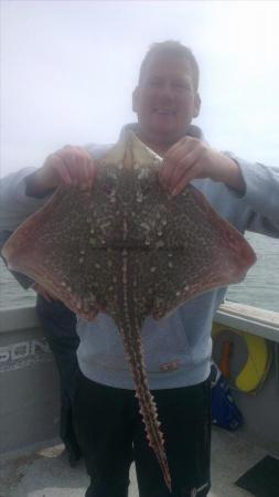 8 lb Thornback Ray by simon from medway