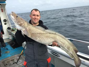 34 lb Ling (Common) by Kevin McKie