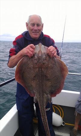 17 lb 8 oz Undulate Ray by Brian Strong