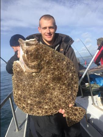 14 lb 7 oz Turbot by Unknown