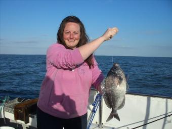 2 lb 2 oz Black Sea Bream by Loura