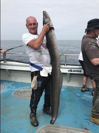 50 lb Conger Eel by Kevin McKie