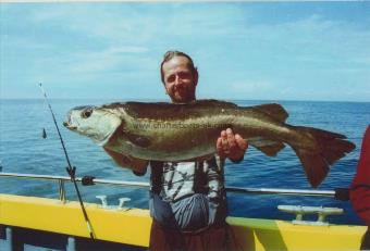 17 lb 4 oz Pollock by John Parry