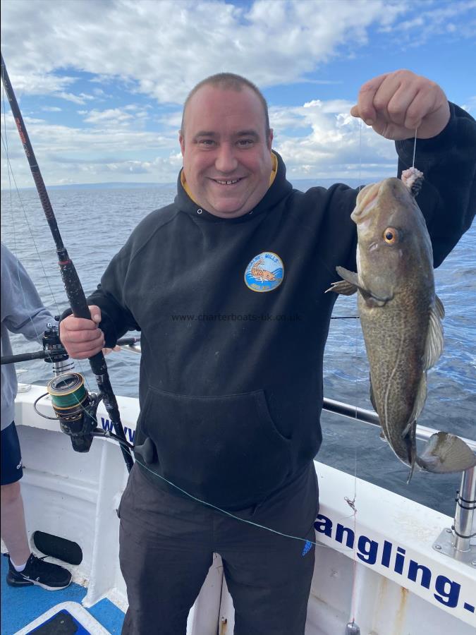 4 lb 4 oz Cod by Lee.