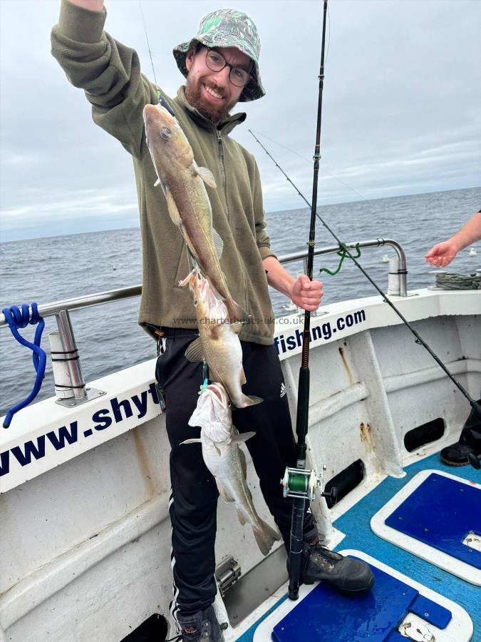 2 lb 8 oz Cod by Oscar.