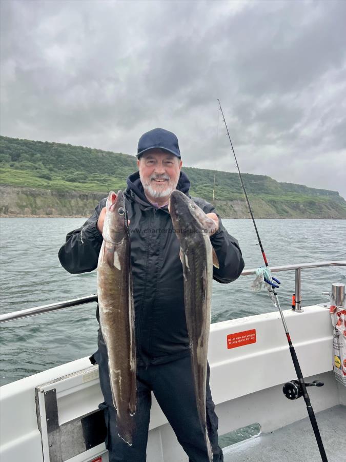 6 lb Ling by Neil Fell-Edwards