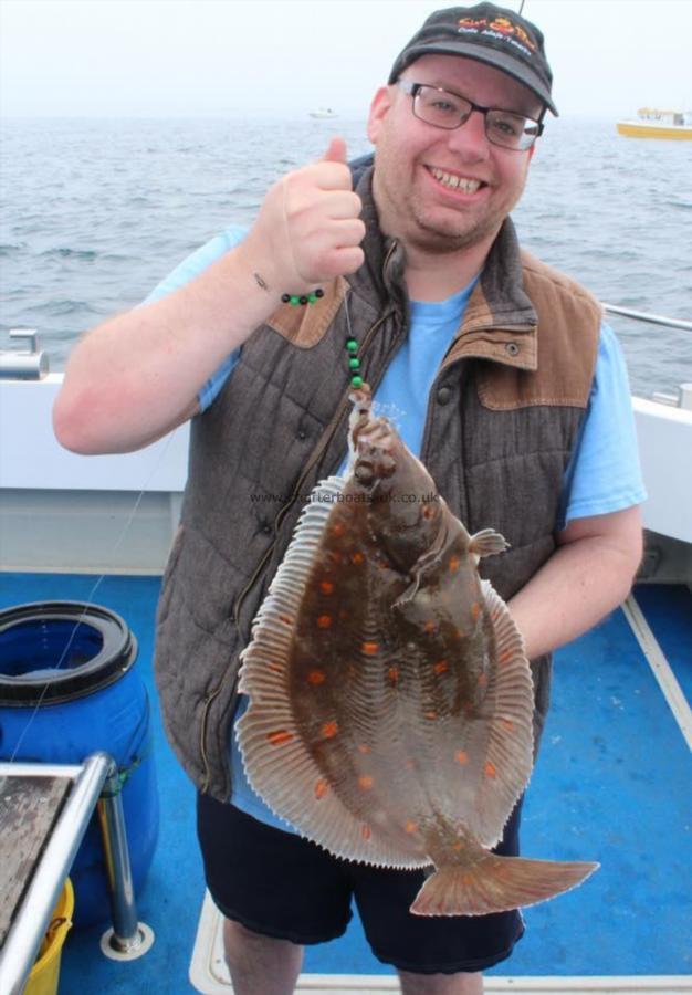 3 lb Plaice by Unknown