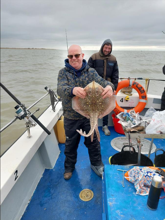 7 lb Thornback Ray by Unknown